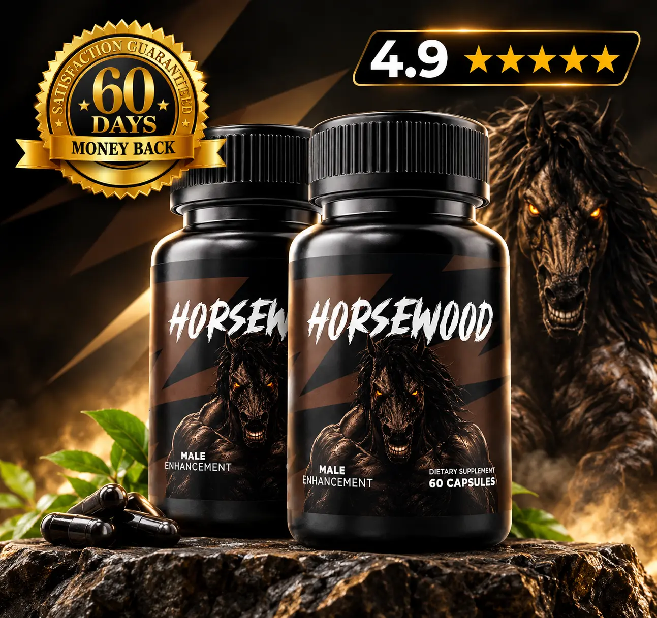 HorseWood Supplement Bottle